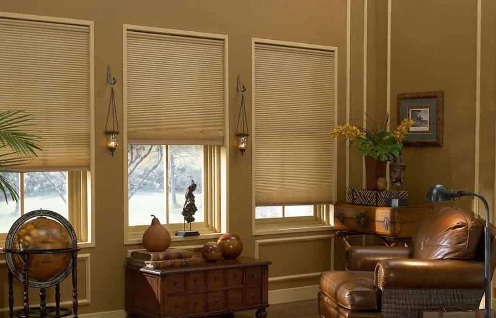 Thick sound absorbing Blinds